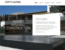 Tablet Screenshot of critharis.com